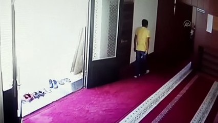 GAZİANTEP - Camiden hırsızlık yapan zanlı tutuklandı