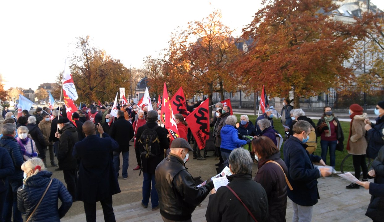 Manifestation contre le projet loi sécurité globale à Troyes