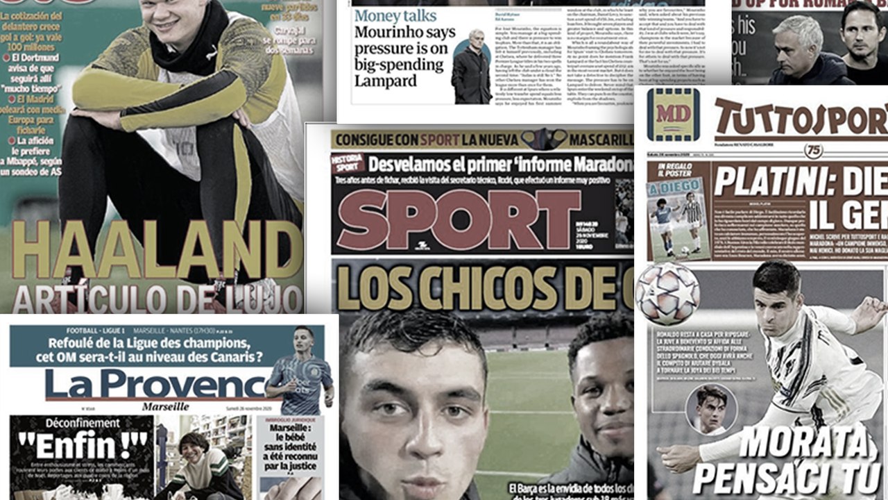 Le coup de pression de José Mourinho à Frank Lampard, le FC Barcelone assis sur une montagne d'or