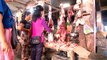 Women shop for prime cuts at meat market in Mizoram