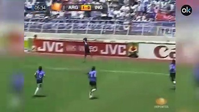 Así fue la Mano de Dios el gol mas famoso de Diego Maradona