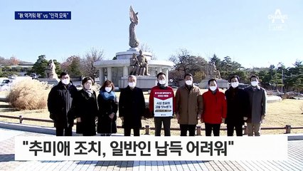 野 “일반인들 추미애 보면 역겨워 해”…與 “인격 모독”