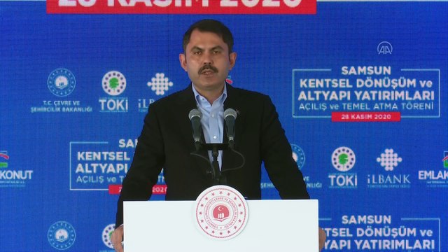 ANKARA - Bakan Kurum: 'Yatırım değeri yaklaşık 1 milyar 900 milyon lira olan kentsel dönüşüm ve altyapı projelerimiz hayırlı olsun'