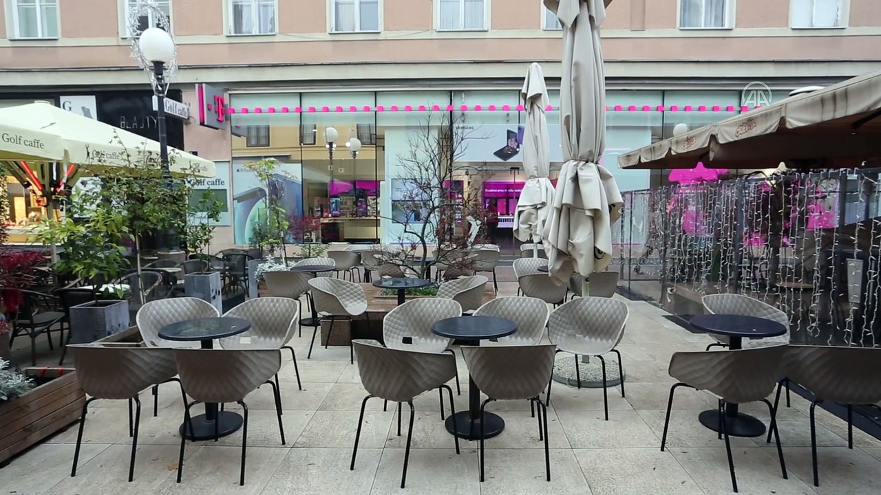 ZAGREB - Hırvatistan'da Kovid-19 salgınına karş...