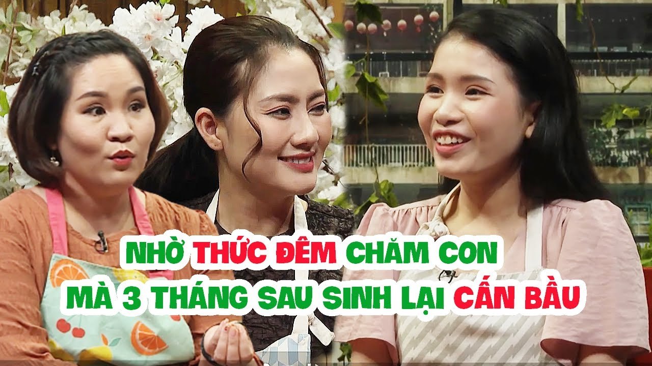 Tưởng chồng VÔ SINH nên THẢ PHANH, bà mẹ trẻ nhờ THỨC ĐÊM CHĂM CON mà 3 tháng sau sinh lại CẤN BẦU