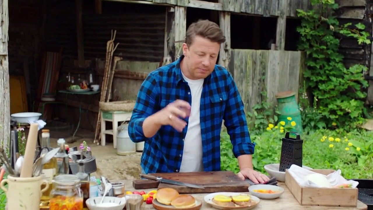 Jamaikanischer Jerk-Chicken-Burger