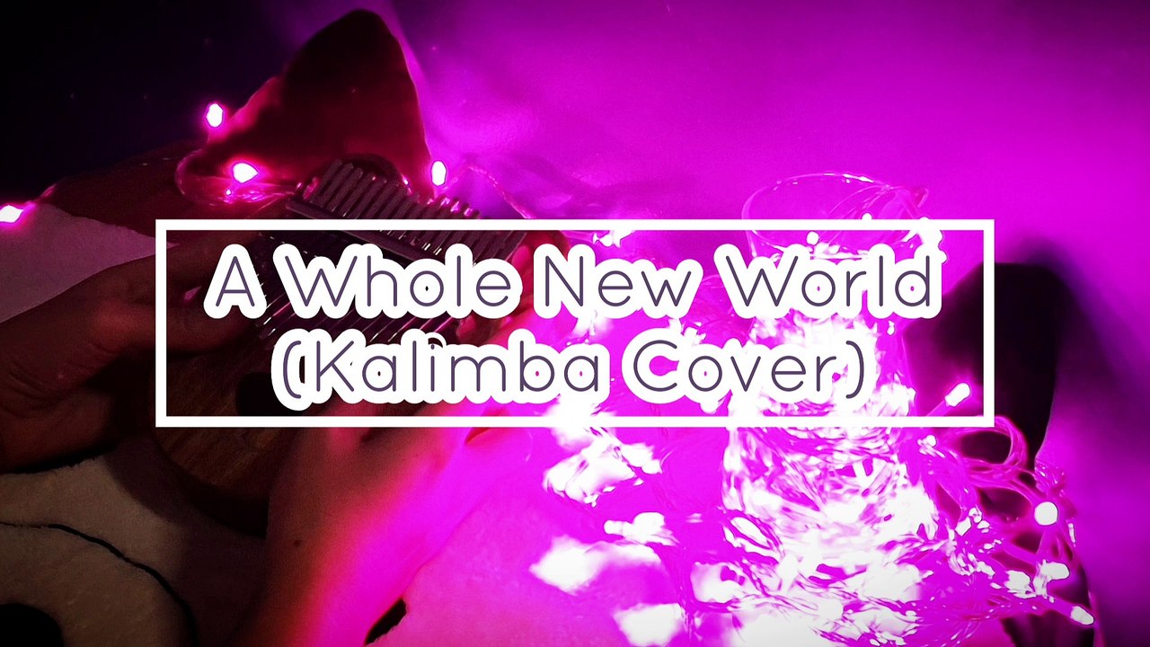 A WHOLE NEW WORLD KALIMBA Cover With Number Notation Tab | 17 Keys Kalimba | Zhavia Ward, Zayn Malik