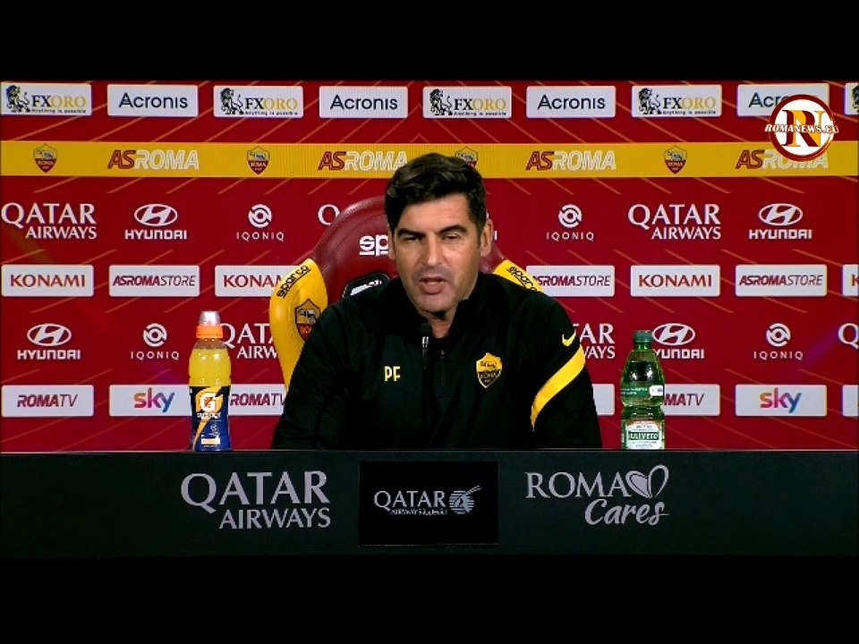 Fonseca prima di Napoli-Roma: "Siamo migliorati, pronti Dzeko, Ibanez e Mancini"