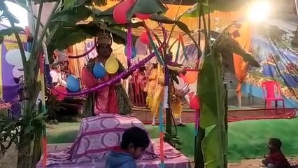 धनुष भंग की लीला का किया गया मंचन