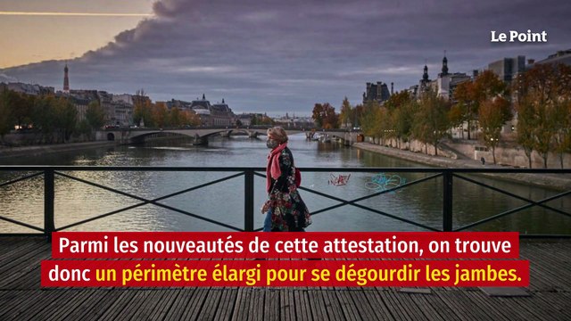 Confinement : voici la nouvelle attestation de déplacement dérogatoire