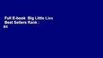 Full E-book  Big Little Lies  Best Sellers Rank : #4