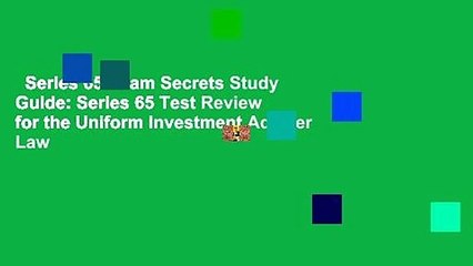 Series 65 Exam Secrets Study Guide: Series 65 Test Review for the Uniform Investment Adviser Law