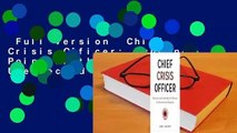 Full version  Chief Crisis Officer: Running Point in the Face of Unexpected Events Complete