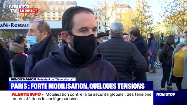 Loi sécurité globale: après Jean-Luc Mélenchon, Benoît Hamon demande à son tour la démission du préfet Didier Lallement