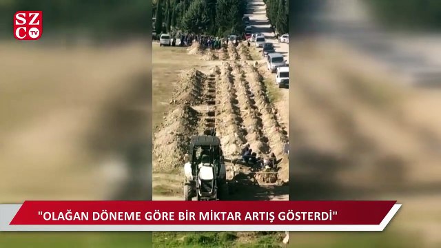 Alinur Aktaş'tan mezarlık açıklaması: Cenaze sayısı olağan döneme göre bir miktar artış gösterdi