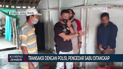 Bertransaksi Dengan Polisi, Pengedar Sabu Ditangkap