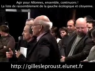 Agir pour Allonnes grand repas amical (partie 1/2)
