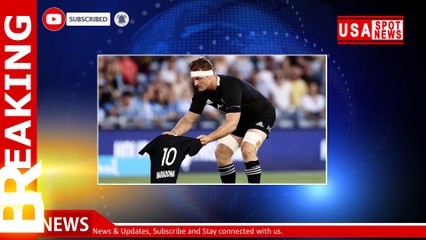 All Blacks rugby squad pays tribute to soccer icon, 'world legend' Maradona