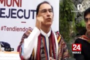 Militantes de Somos Perú apoyan candidatura al congreso de Martín Vizcarra