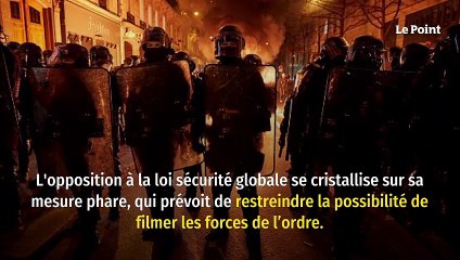 Sécurité globale : des heurts dans la manifestation parisienne