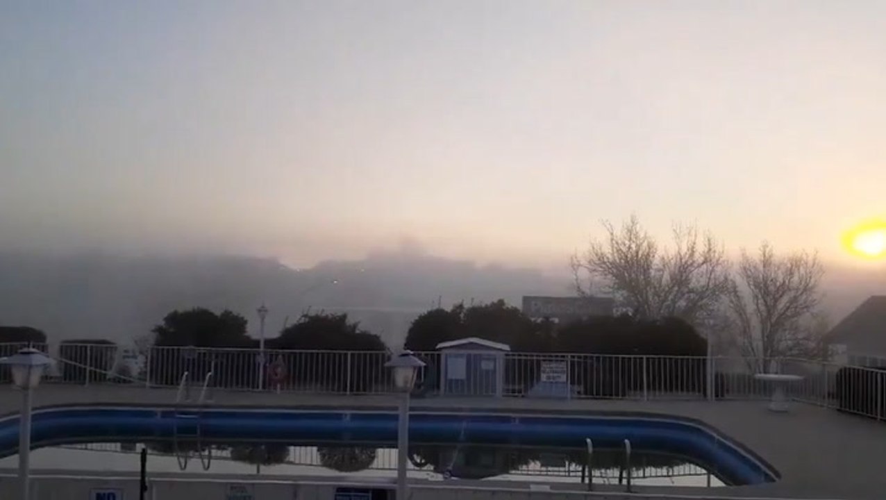 Foggy start to the day