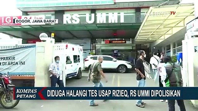 Diduga Halangi Informasi Swab Rizieq Shihab, RS Ummi Dipolisikan Satgas Covid-19