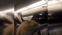 Uçakta maske tartışması; 3 yolcu ile futbolcular birbirine girdi