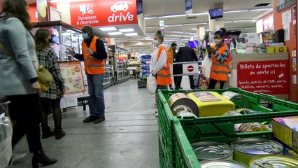 Collecte de la Banque alimentaire : un début prometteur selon un bénévole