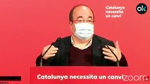 Iceta pide echar a ERC y JxCat de la Generalitat por ser 