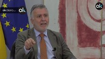 El presidente de Canarias: 
