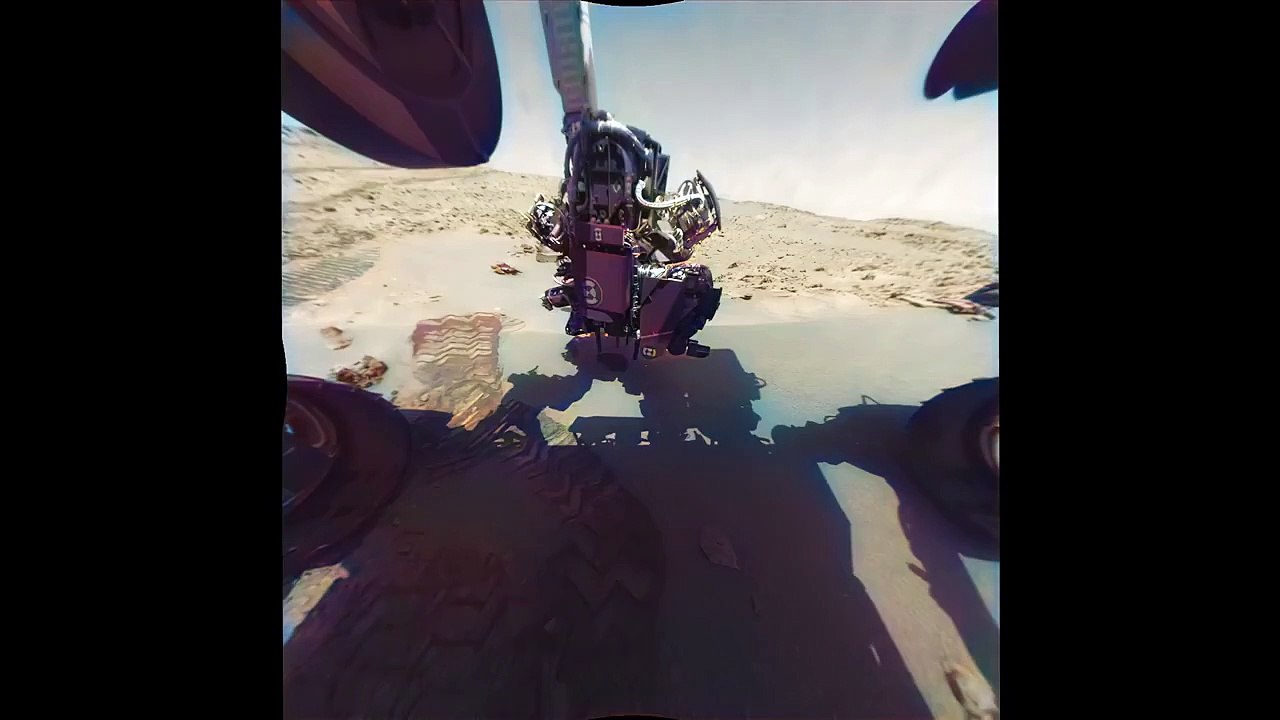 1 an de Curiosity sur la planète Mars