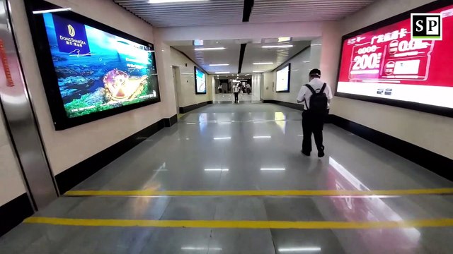 Asia's largest underground railway station; High-speed railway in China: Futian Railway Station