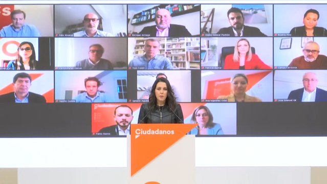 Arrimadas: Lo que no se merecen los españoles es que su futuro lo decidan Otegi y Junqueras