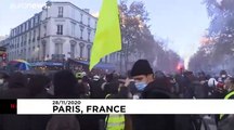France : incidents lors des manifestations contre la loi 