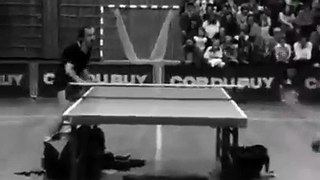 Ping Pong : Jacques Secrétin, un Match de tennis de table amusant