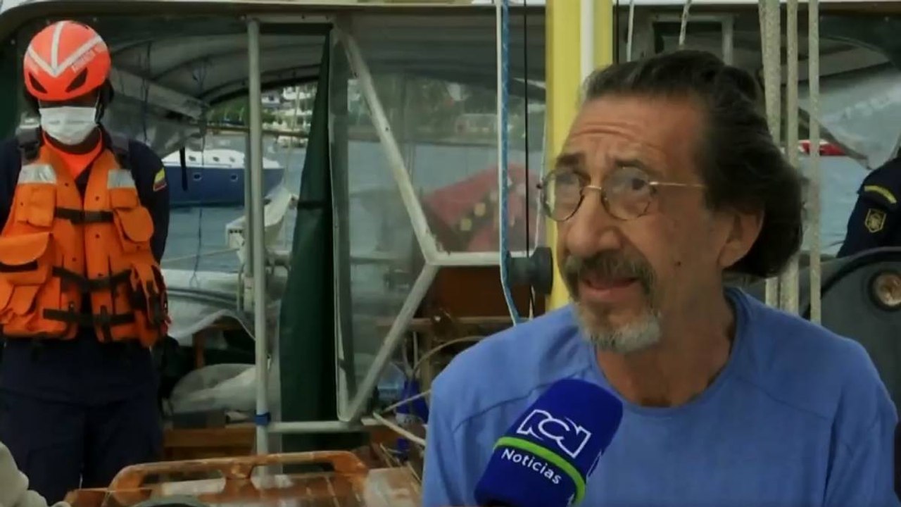 Italiano que sobrevivió a Iota relató los angustiosos momentos que vivió en su velero