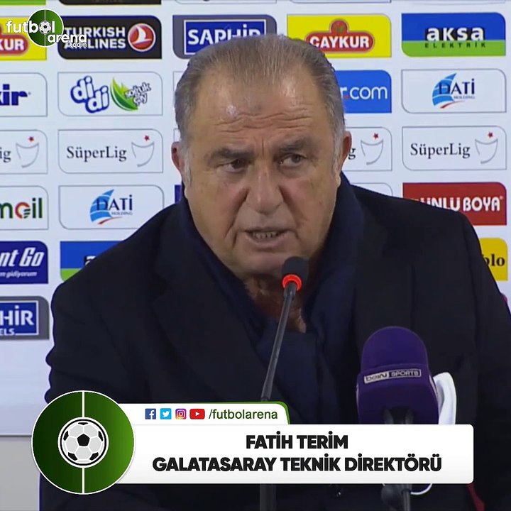 Fatih Terim: "Allah'a şükür sağ salim 3 puanla ayrılıyoruz"
