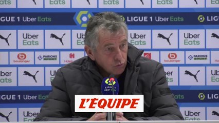 Gourcuff : « C'est de notre faute » - Foot - L1 - Nantes