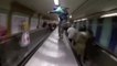 Faire du roller dans la station de métro la plus fréquentée de Paris
