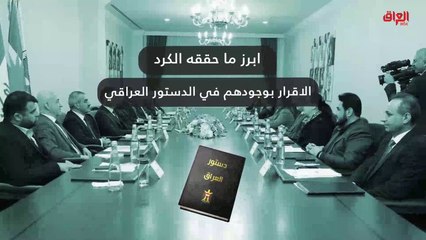 إنفوغراف حديث بغداد عن إقليم كردستان وبغداد