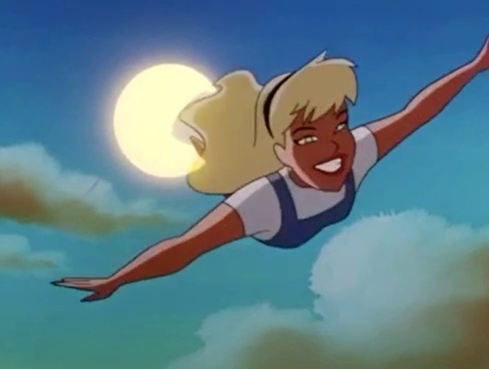 Kara Flies Telekinetically