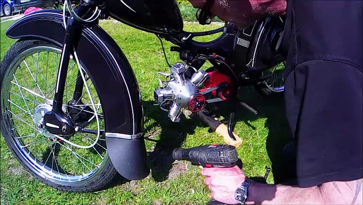 Simson SR2 mit Sternmotor Nitro 2KW 65Km/h Oldtimer