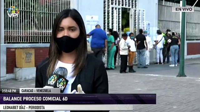 Así se encuentran los centros de votación en el centro de Caracas