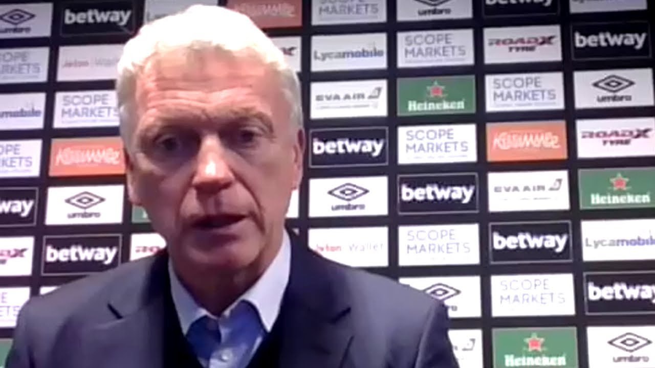 "We played well but didn’t respond" David Moyes on 3:1 defeat by Manchester United