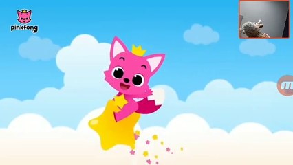 Mr. Horns watches pinkfong