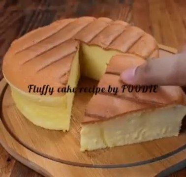 Fluffy cake recipe| Foodie| step by step recipe| Tasty and yummy| cotton soft cake