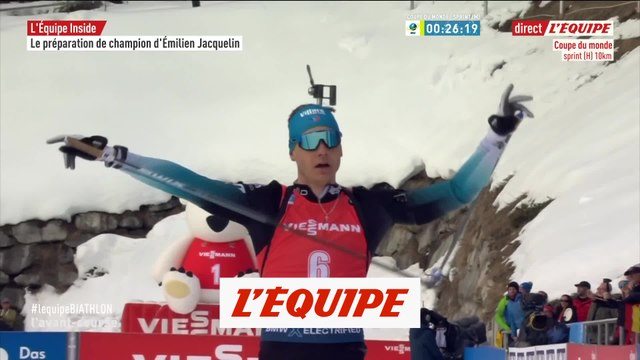 La préparation de champion d'Emilien Jacquelin - Biathlon - CM (H)