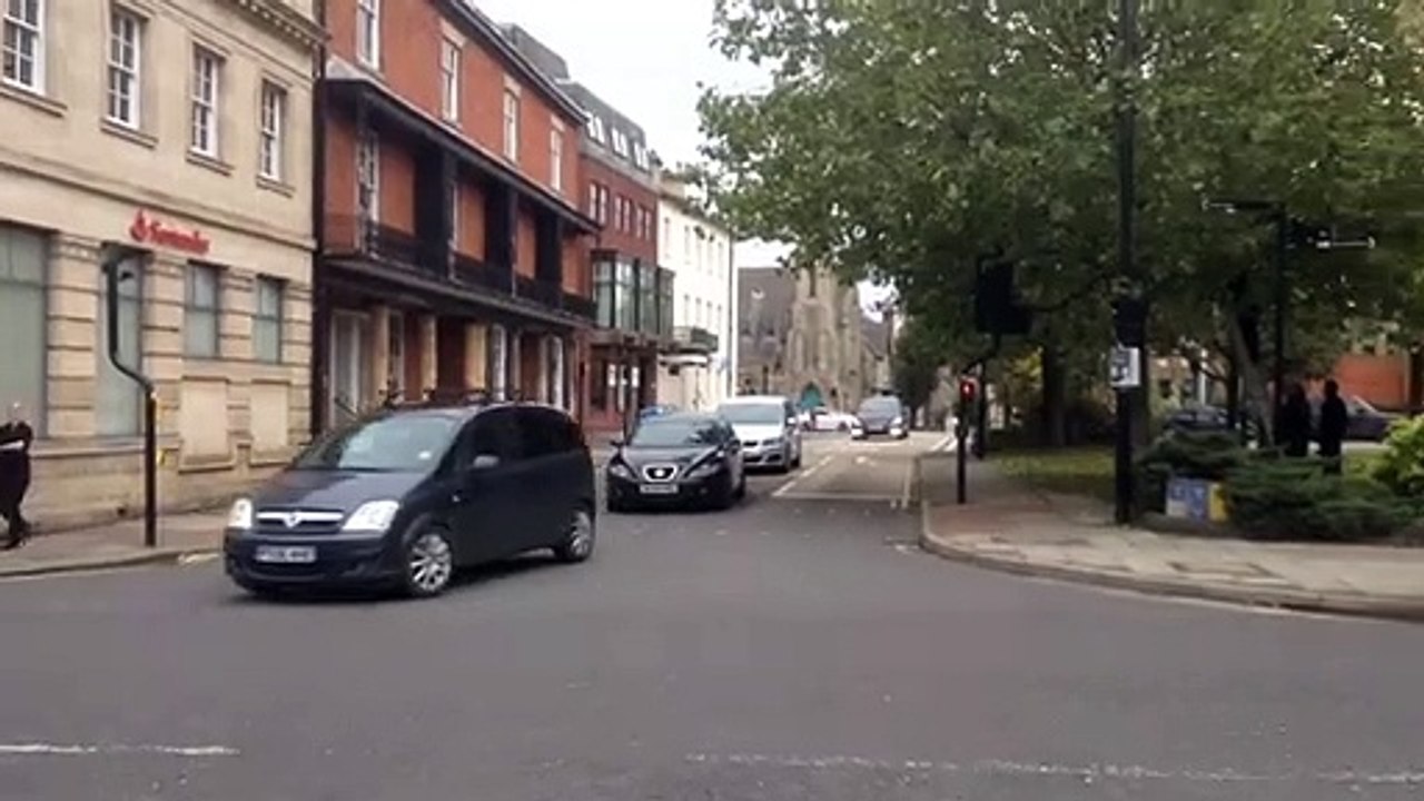 Streets and shops Grantham Lincolnshire