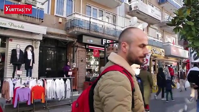 Sokak röportajında 'Komünist' tartışması; müdahale eden kişiye Keşke komünist olsan dedi