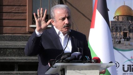 İSTANBUL - TBMM Başkanı Şentop: 'Küdüs Meselesi dünyadaki büyük dönüşümün kilit anahtar kelimesidir'